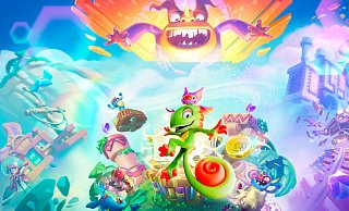 Yooka und Laylee stürzen sich in ein neues Abenteuer im Remake von "Yooka-Replaylee". - Playtonic Games Yooka und Laylee stürzen sich in ein neues Abenteuer im Remake von "Yooka-Replaylee". - Playtonic Games