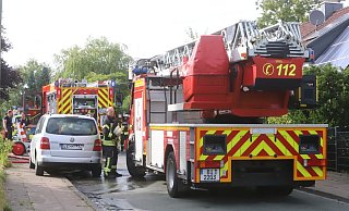 Feuerwehreinsatz in Kirchdornberg. - Charlotte Mahncke Feuerwehreinsatz in Kirchdornberg. - Charlotte Mahncke