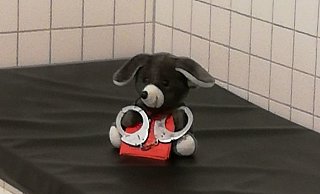 Die "Zugmaus", das drollige Flauschwesen mit Wurzeln in Süddeutschland. - Bundespolizei Bielefeld Die "Zugmaus", das drollige Flauschwesen mit Wurzeln in Süddeutschland. - Bundespolizei Bielefeld