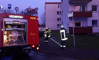 Die Feuerwehr Bad Driburg hatte die Situation schnell unter Kontrolle. - Burkhard Battran Die Feuerwehr Bad Driburg hatte die Situation schnell unter Kontrolle. - Burkhard Battran
