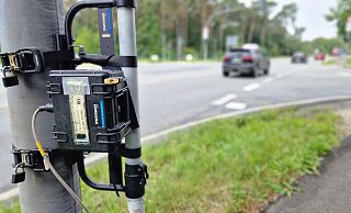 An zahlreichen Ampelmasten und Straßenlaternen befanden sich die Aparaturen. Was steckt dahinter? - Uwe Pollmeier An zahlreichen Ampelmasten und Straßenlaternen befanden sich die Aparaturen. Was steckt dahinter? - Uwe Pollmeier