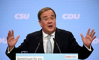 Der angeschlagene CDU-Kanzlerkandidat Armin Laschet. - Reuters Der angeschlagene CDU-Kanzlerkandidat Armin Laschet. - Reuters