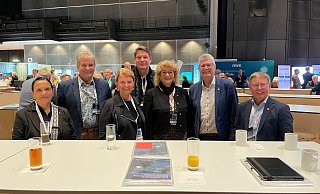 Andrea Dürdoth (v. l.), Frank Scheffler, Birgit Kuchenreiter, Nicolas Aisch, Andrea Dangela, Christian Haase und Werner Dürdoth als heimische Akteure beim Kongress in Bielefeld. - KPV Andrea Dürdoth (v. l.), Frank Scheffler, Birgit Kuchenreiter, Nicolas Aisch, Andrea Dangela, Christian Haase und Werner Dürdoth als heimische Akteure beim Kongress in Bielefeld. - KPV