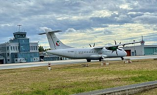 Diese Propellermaschine ist von Paderborn nach München gestartet. - Jens Reddeker Diese Propellermaschine ist von Paderborn nach München gestartet. - Jens Reddeker
