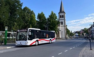 Der Busverkehr im Kreis Paderborn, hier in Bad Lippspringe, steht vor einer Neuorganisation. - Nph Der Busverkehr im Kreis Paderborn, hier in Bad Lippspringe, steht vor einer Neuorganisation. - Nph