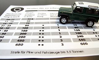 Die Zahl der Fahrverbote hat sich mit der Verschärfung des Bußgeldkatalogs in Bielefeld verdoppelt. - Jens Reichenbach Die Zahl der Fahrverbote hat sich mit der Verschärfung des Bußgeldkatalogs in Bielefeld verdoppelt. - Jens Reichenbach