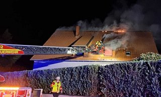 In einer Wohnung im ersten Obergeschoss ist das Feuer ausgebrochen. - Holger Winterberg/Feuerwehr Minden In einer Wohnung im ersten Obergeschoss ist das Feuer ausgebrochen. - Holger Winterberg/Feuerwehr Minden