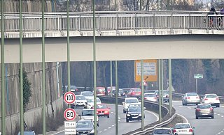 Auf dem OWD staut sich derzeit der Verkehr. - Andreas Frücht Auf dem OWD staut sich derzeit der Verkehr. - Andreas Frücht