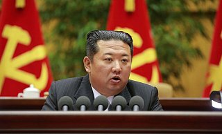 - Uncredited/KCNA via KNS/dpa - Uncredited/KCNA via KNS/dpa