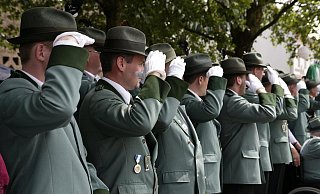 In diesem Jahr werden wegen der Corona-Krise viele Schützenfeste ausfallen. - picture alliance / imageBROKER In diesem Jahr werden wegen der Corona-Krise viele Schützenfeste ausfallen. - picture alliance / imageBROKER