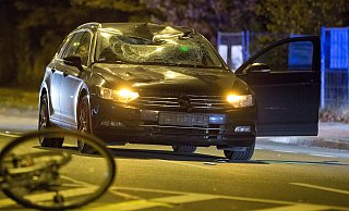 Unbeleuchtete Fahrräder sind in der Dunkelheit für andere Verkehrsteilnehmer äußerst schwer auszumachen (Symbolfoto). - Oliver Krato Unbeleuchtete Fahrräder sind in der Dunkelheit für andere Verkehrsteilnehmer äußerst schwer auszumachen (Symbolfoto). - Oliver Krato