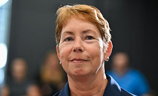 Die EM-Vorbereitung läuft auch für Co-Trainerin Maren Meinert. - Arne Dedert/dpa Die EM-Vorbereitung läuft auch für Co-Trainerin Maren Meinert. - Arne Dedert/dpa