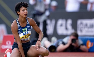 Mit Fehlversuchen in die Meisterschaften gestartet: Malaika Mihambo. - Sven Hoppe/dpa Mit Fehlversuchen in die Meisterschaften gestartet: Malaika Mihambo. - Sven Hoppe/dpa