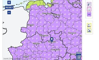 Auch für Bielefeld hat der Deutsche Wetterdienst am Sonntag, 22. Juni, eine Hitzewarnung herausgegeben und warnt vor hoher UV-Strahlung. - Screenshot: www.dwd.de/ Bearbeiterin: cpa (22.6.2025, 11:30 Uhr) Auch für Bielefeld hat der Deutsche Wetterdienst am Sonntag, 22. Juni, eine Hitzewarnung herausgegeben und warnt vor hoher UV-Strahlung. - Screenshot: www.dwd.de/ Bearbeiterin: cpa (22.6.2025, 11:30 Uhr)