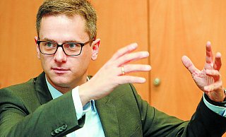 „Nur die Union führt die Debatte wirklich": Carsten Linnemann (CDU) findet den Parteienstreit wichtig. - Wolfgang Rudolf „Nur die Union führt die Debatte wirklich": Carsten Linnemann (CDU) findet den Parteienstreit wichtig. - Wolfgang Rudolf