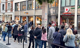 Zalando hat am Mittwoch in der Bielefelder Innenstadt seinen Store eröffnet. - © Andreas Zobe Zalando hat am Mittwoch in der Bielefelder Innenstadt seinen Store eröffnet. - © Andreas Zobe