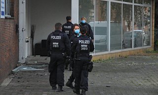Anfang September kam es zu Polizeimaßnahmen gegen die Hells Angels. - picture alliance/dpa Anfang September kam es zu Polizeimaßnahmen gegen die Hells Angels. - picture alliance/dpa