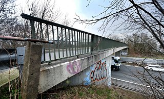 Auch die Autobahnbrücke Berensweg muss abgerissen und neu gebaut werden. - Andreas Frücht Auch die Autobahnbrücke Berensweg muss abgerissen und neu gebaut werden. - Andreas Frücht