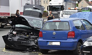 An den Autos entstand Totalschaden. - Thomas Kube An den Autos entstand Totalschaden. - Thomas Kube