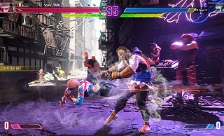 "Cammy" vs. "Luke" nur eines der vielen möglichen Battles in "Street Fighter 6". Jeder Charakter hat einen sehr individuellen Kampfstil. - Street Fighter 6 "Cammy" vs. "Luke" nur eines der vielen möglichen Battles in "Street Fighter 6". Jeder Charakter hat einen sehr individuellen Kampfstil. - Street Fighter 6