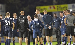 Enttäuschung: Der SC Wiedenbrück kassierte im Westfalenpokal eine 0:1-Niederlage in Rhynern. - Jens Dünhölter Enttäuschung: Der SC Wiedenbrück kassierte im Westfalenpokal eine 0:1-Niederlage in Rhynern. - Jens Dünhölter
