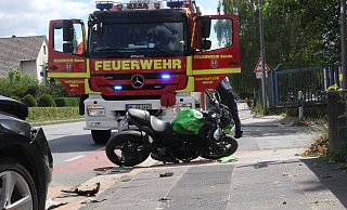 Bei einem Unfall auf der Borriesstraße ist eine Fahrschülerin im Sommer 2022 schwer verletzt worden. - Florian Weyand Bei einem Unfall auf der Borriesstraße ist eine Fahrschülerin im Sommer 2022 schwer verletzt worden. - Florian Weyand