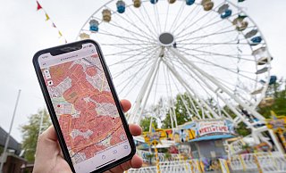 Die Bubatzkarte zeigt für die Paderborner Innenstadt viele Kiffen-Verbotszonen - so auch für das Gelände des Lunaparks. - Niklas Tüns Die Bubatzkarte zeigt für die Paderborner Innenstadt viele Kiffen-Verbotszonen - so auch für das Gelände des Lunaparks. - Niklas Tüns