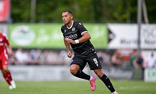 Jeredy Hilterman feierte beim 1:0-Testspielsieg gegen Victoria Clarholz sein Debüt für Arminia Bielefeld. - Copyright by Teresa Kroeger Jeredy Hilterman feierte beim 1:0-Testspielsieg gegen Victoria Clarholz sein Debüt für Arminia Bielefeld. - Copyright by Teresa Kroeger