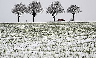 Der Schnee verschwindet in NRW im Laufe des Tages. - Federico Gambarini Der Schnee verschwindet in NRW im Laufe des Tages. - Federico Gambarini