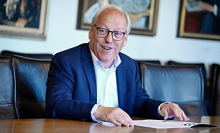 Oberbürgermeister Pit Clausen tritt bei der kommenden Kommunalwahl nicht mehr an. - BARBARA FRANKE Oberbürgermeister Pit Clausen tritt bei der kommenden Kommunalwahl nicht mehr an. - BARBARA FRANKE