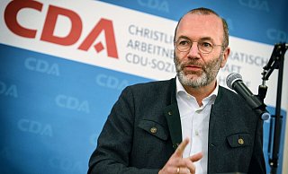 Manfred Weber sorgt sich um den Zustand der EU. - BARBARA FRANKE Manfred Weber sorgt sich um den Zustand der EU. - BARBARA FRANKE