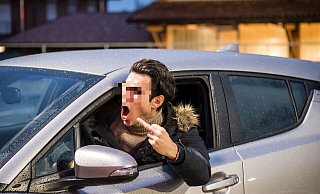 Die Aggressionen entluden sich nach einem Beinahe-Unfall mitten auf der Südring-Auffahrt zum OWD. - Symbolfoto: picture alliance / Zoonar Die Aggressionen entluden sich nach einem Beinahe-Unfall mitten auf der Südring-Auffahrt zum OWD. - Symbolfoto: picture alliance / Zoonar