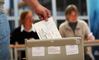 Symbolfoto: Stimmabgabe bei der Landtagswahl 2022, hier in Bad Oeynhausen. - Andreas Sundermeier Symbolfoto: Stimmabgabe bei der Landtagswahl 2022, hier in Bad Oeynhausen. - Andreas Sundermeier