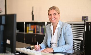 Maren Thäter wird die zweite Geschäftsführerin des Klinikums Herford. - EvKB Maren Thäter wird die zweite Geschäftsführerin des Klinikums Herford. - EvKB