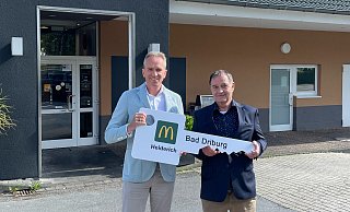 Zum 1. Oktober 2022 wird Franchise-Partner Arndt Heiderich den McDonalds von Andre Jansen übernehmen. - McDonalds Zum 1. Oktober 2022 wird Franchise-Partner Arndt Heiderich den McDonalds von Andre Jansen übernehmen. - McDonalds