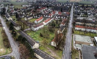 Die meisten dieser Häuser werden noch als Unterkunft für Asylbewerber genutzt. - Gerald Dunkel Die meisten dieser Häuser werden noch als Unterkunft für Asylbewerber genutzt. - Gerald Dunkel