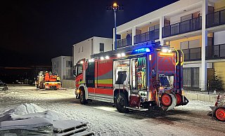 Im zweiten Obergeschoss eines Mehrfamiilienhauses an der Wilhelm-Morgner-Straße verrrauchte Essen im Backofen. - Ralph Meyer Im zweiten Obergeschoss eines Mehrfamiilienhauses an der Wilhelm-Morgner-Straße verrrauchte Essen im Backofen. - Ralph Meyer