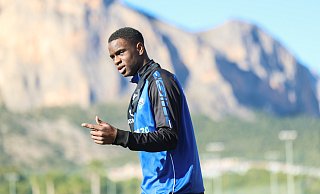 Ilyas Ansah hat sich im Winter beim SCP-Trainingslager in Spanien für die Rückrunde fit gemacht. - Oliver Krato Ilyas Ansah hat sich im Winter beim SCP-Trainingslager in Spanien für die Rückrunde fit gemacht. - Oliver Krato