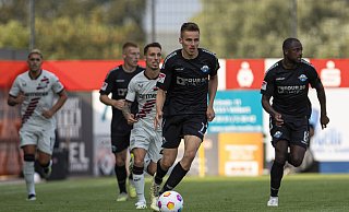 SCP-Neuzugang Filip Bilbija, hier im Test gegen Leverkusen, hat mit Blick auf einen Startelfplatz zum Saisonstart gute Karten. - Imago Images SCP-Neuzugang Filip Bilbija, hier im Test gegen Leverkusen, hat mit Blick auf einen Startelfplatz zum Saisonstart gute Karten. - Imago Images