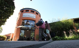 Die Bali-Therme steht angesichts von steigenden Energiepreisen und den Nachwirkungen der Coronakrise vor einer ungewissen Zukunft. - Ulf Hanke Die Bali-Therme steht angesichts von steigenden Energiepreisen und den Nachwirkungen der Coronakrise vor einer ungewissen Zukunft. - Ulf Hanke