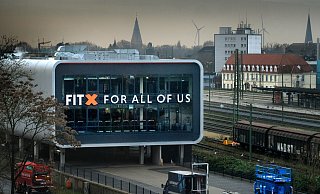 Das FitX-Studio in der Gütersloher Innenstadt ist derzeit geschlossen. - Andreas Frücht Das FitX-Studio in der Gütersloher Innenstadt ist derzeit geschlossen. - Andreas Frücht