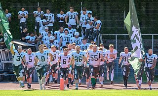 Jetzt geht es los: Die Bielefeld Bulldogs feiern am Samstag im Stadion Rußheide vor eigenem Publikum die Rückkehr in die 2. Bundesliga gegen die Langenfeld Longhorns. - Andreas Zobe Jetzt geht es los: Die Bielefeld Bulldogs feiern am Samstag im Stadion Rußheide vor eigenem Publikum die Rückkehr in die 2. Bundesliga gegen die Langenfeld Longhorns. - Andreas Zobe