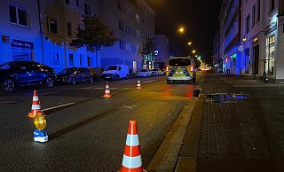 Der Unfall ereignete sich nach einem misslungenen Abbiegemanöver auf der August-Bebel-Straße.. - Paul Brinkmann Der Unfall ereignete sich nach einem misslungenen Abbiegemanöver auf der August-Bebel-Straße.. - Paul Brinkmann