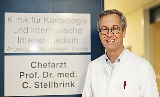 Christoph Stellbrink freut sich über den Ruf an die Medizinische Fakultät der Universität Bielefeld. - Steffi Behrmann/Klinikum Bielefeld Christoph Stellbrink freut sich über den Ruf an die Medizinische Fakultät der Universität Bielefeld. - Steffi Behrmann/Klinikum Bielefeld