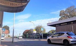 Die Uferstraße in Höxter soll umgestaltet werden. - David Schellenberg Die Uferstraße in Höxter soll umgestaltet werden. - David Schellenberg