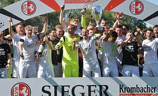 Der FC Gütersloh ist Titelverteidiger. Das Team gewann Anfang Juni den Westfalenpokal. - Jens Dünhölter Der FC Gütersloh ist Titelverteidiger. Das Team gewann Anfang Juni den Westfalenpokal. - Jens Dünhölter