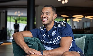 Jeredy Hilterman, der Nationalspieler Surinams, wechselt als Stürmer zu Arminia Bielefeld. - Oliver Krato Jeredy Hilterman, der Nationalspieler Surinams, wechselt als Stürmer zu Arminia Bielefeld. - Oliver Krato