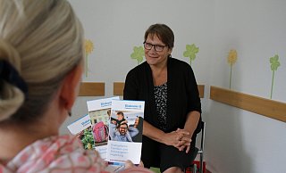 Dankbar für Beratung und Hilfe: „Ich bekomme viel zurück“, sagt Cordula Peters. - Dieter Scholz Dankbar für Beratung und Hilfe: „Ich bekomme viel zurück“, sagt Cordula Peters. - Dieter Scholz