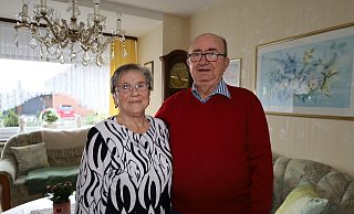 Helene und Herbert Kaschuba aus Anreppen feiern ihre eiserne Hochzeit. - Regina Brucksch Helene und Herbert Kaschuba aus Anreppen feiern ihre eiserne Hochzeit. - Regina Brucksch
