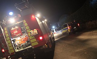 An der Alten Quernheimer Straße in Kirchlengern wurde Mitte Dezember eine Frau überfahren, die bereits auf der Straße lag. - Jan-Henrik Gerdener An der Alten Quernheimer Straße in Kirchlengern wurde Mitte Dezember eine Frau überfahren, die bereits auf der Straße lag. - Jan-Henrik Gerdener